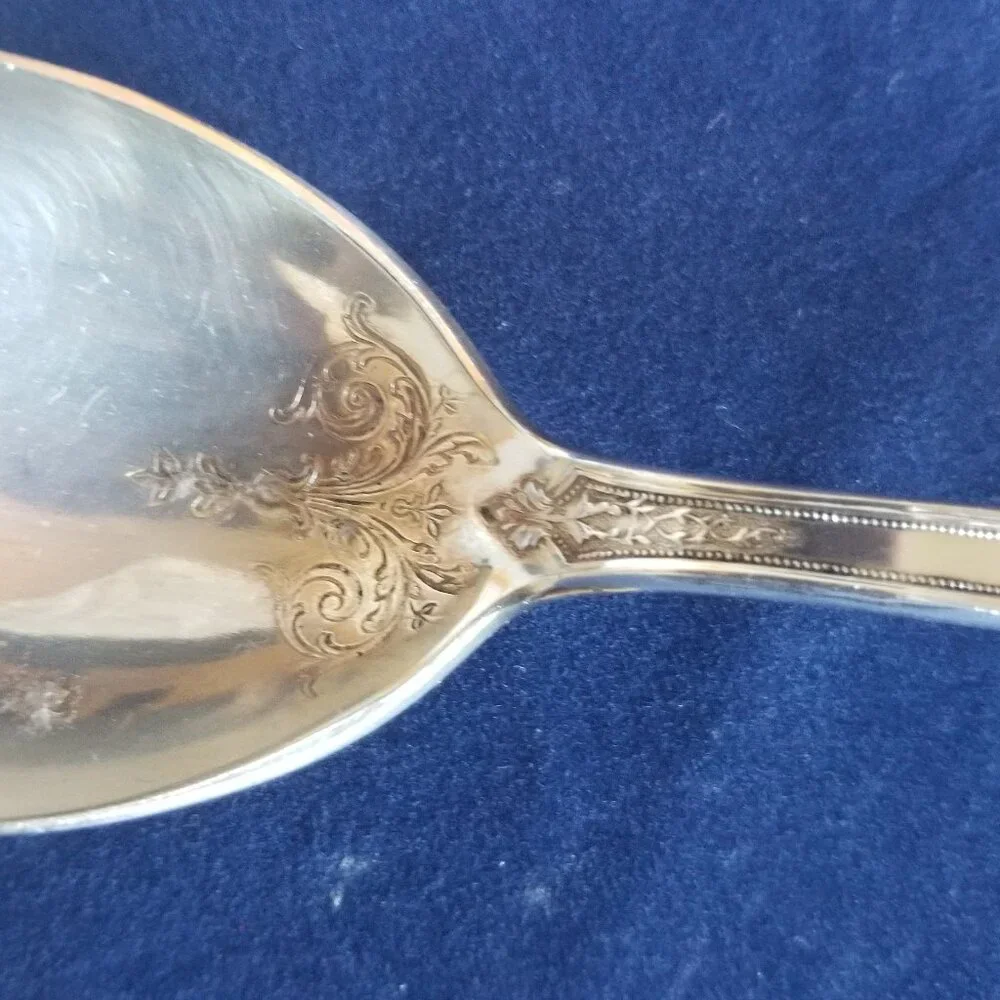 VTG Butter Knife and Sugar Spoon set 1847 Rogers Bros Ancestral